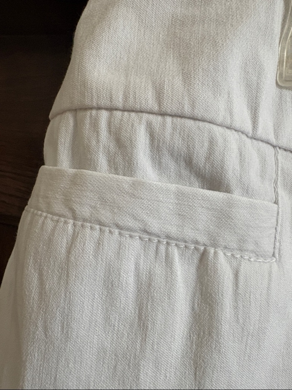 Dana Buchman White Women's Pull-On Bermuda Shorts - Picture 2 of 9